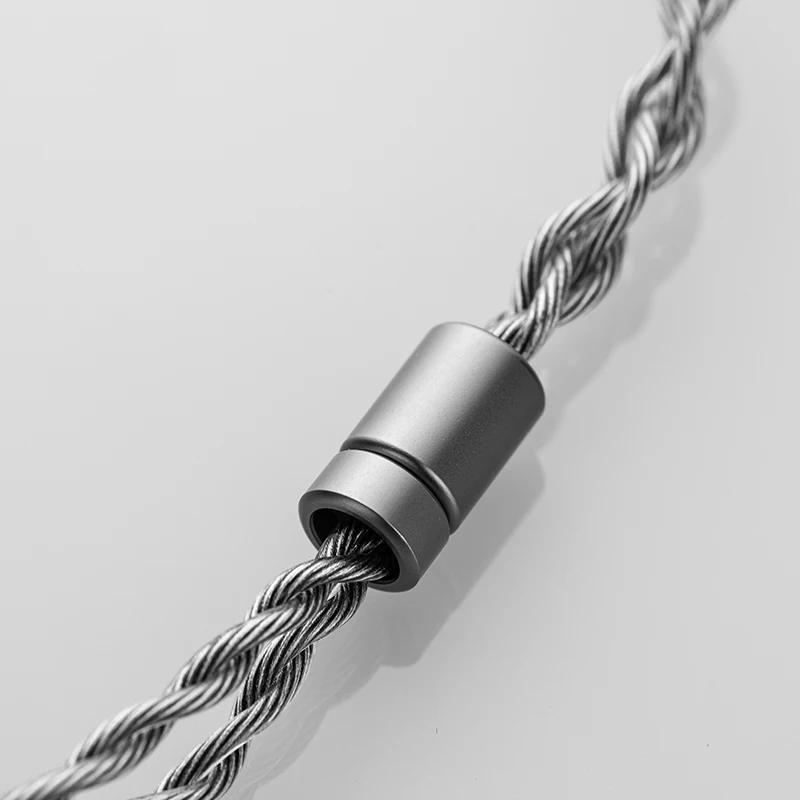 MOONDROP gratuit DSP USB-C écouteur câble de mise à niveau sortie Audio entièrement équilibrée ligne