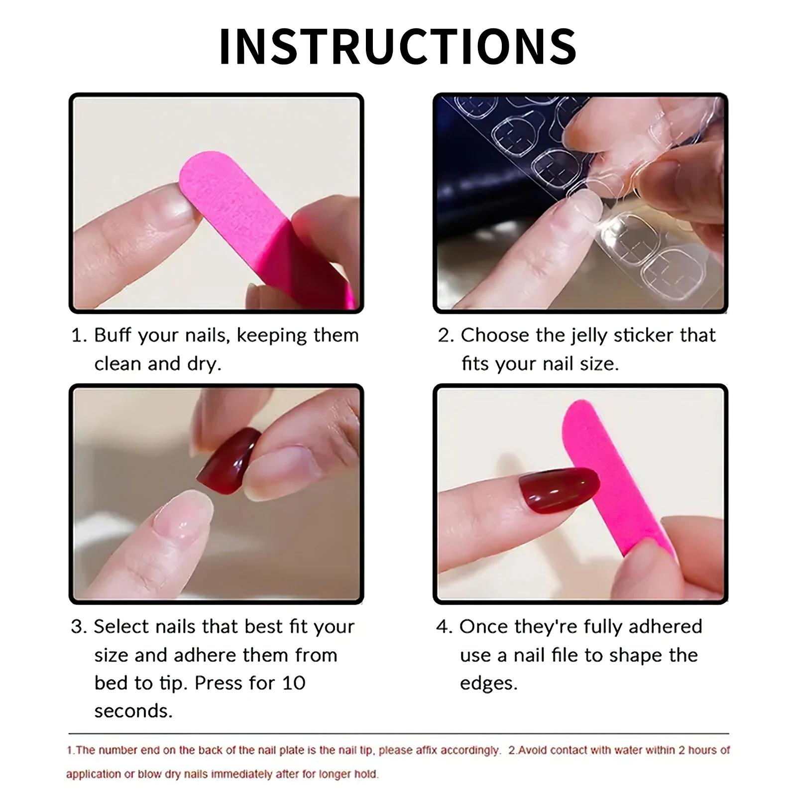 24 pièces lumière luxe presse sur ongles brillant or Style français bec de canard faux ongles plein 