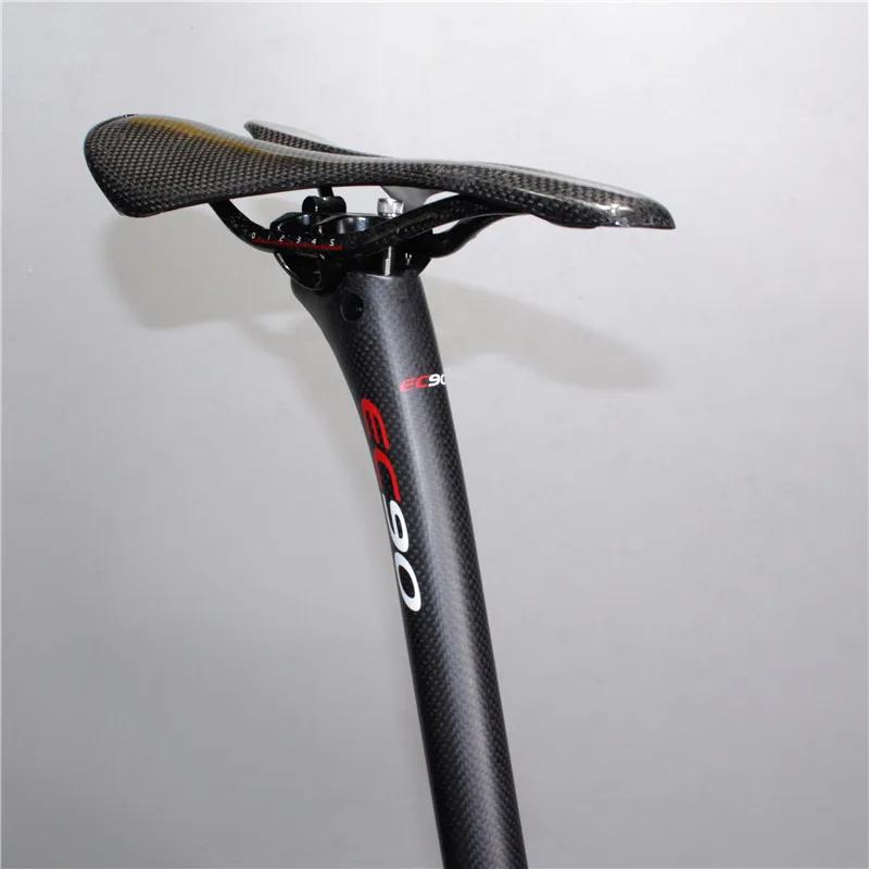 EC90 tige de selle de vélo vtt entièrement en carbone tube de selle de vélo de route pièces de monta