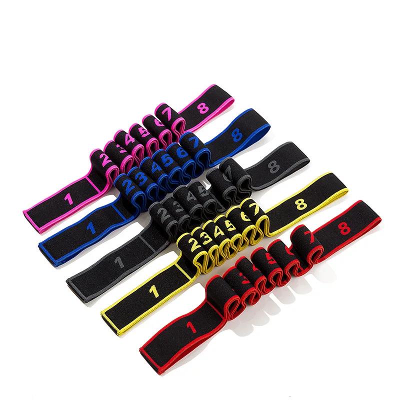 Yoga tirer sangle ceinture fille élastique danse latine étirement bande boucle Yoga Pilates GYM Fitn