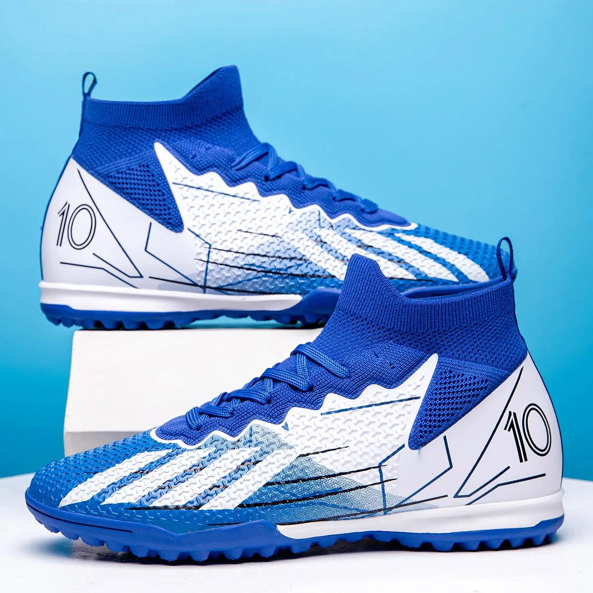 Chaussures de Football de sport professionnel TF ongles cassés adolescents en plein air chaussures d