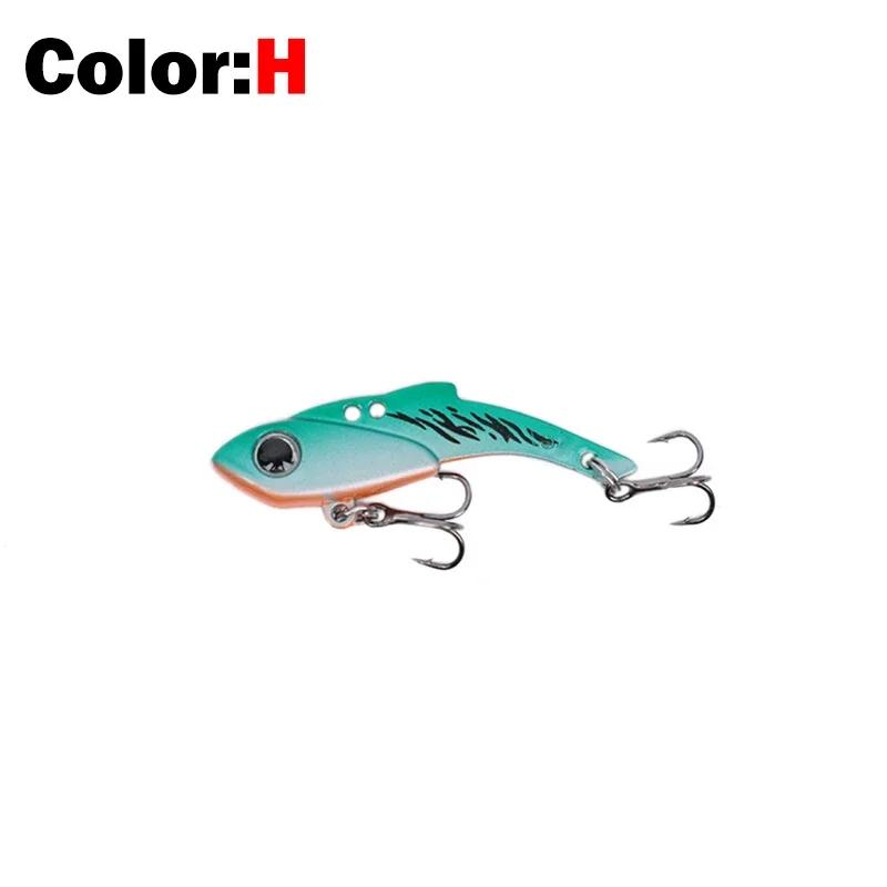 OUTPeugeot-Leurre métallique rigide VIB cuillère, appât Élde type crankbait idéal pour la pêche au b