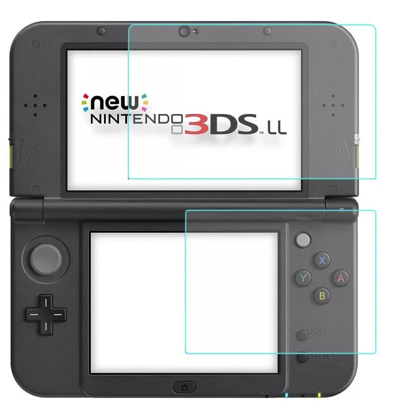 2 pièces/ensemble verre trempé pour Nintendo nouveau 3DS XL/LL 3DSXL/3DSLL protecteur d'écran en ver
