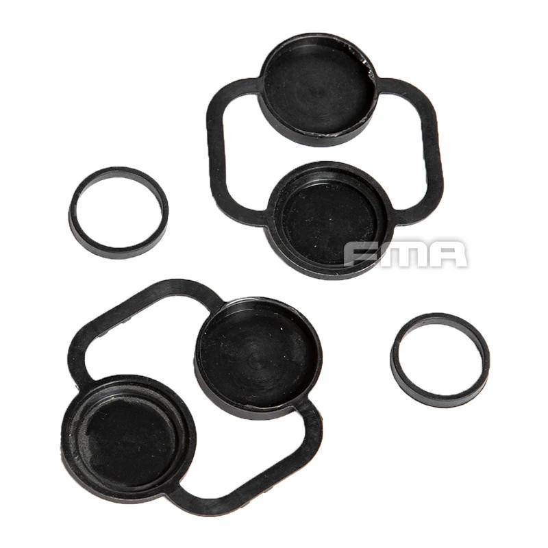 Accessoires d'équipement tactique, couvercle en caoutchouc pour lentille, housse de protection pour