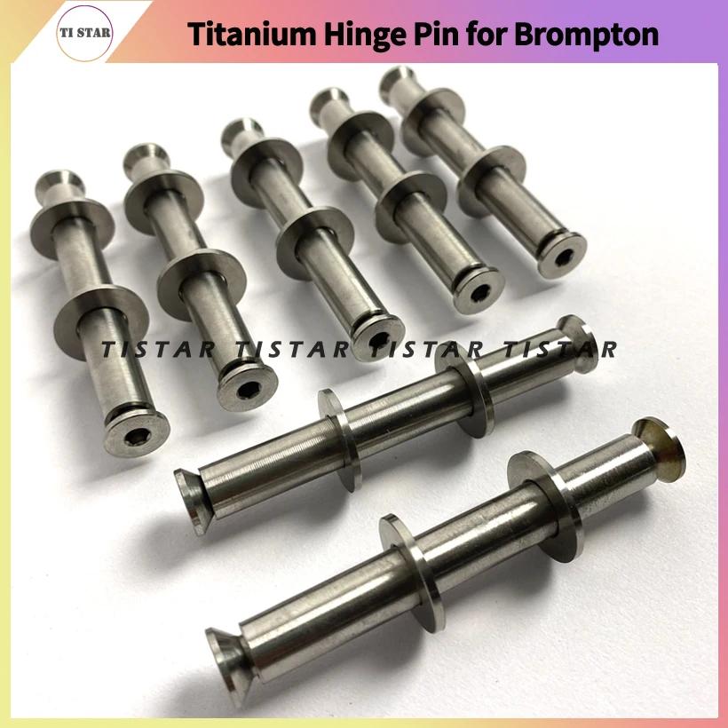 Connecteurs de broche et de Pivot de charnière en titane pour vélo Brompton, cadre principal, access