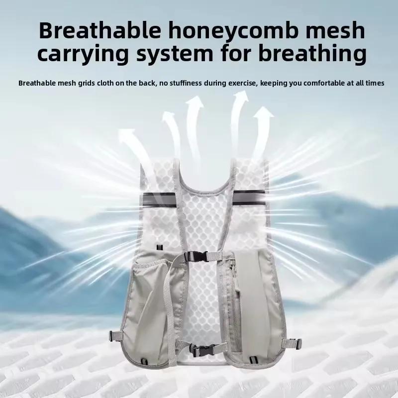 Ventes d'usine course hydratation gilet sac à dos pour randonnée cyclisme Marathon léger eau poitrin