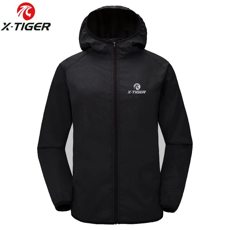 X-TIGER coupe-vent coulée cyclisme maillot vtt vélo coupe-vent super léger crème solaire randonnée v
