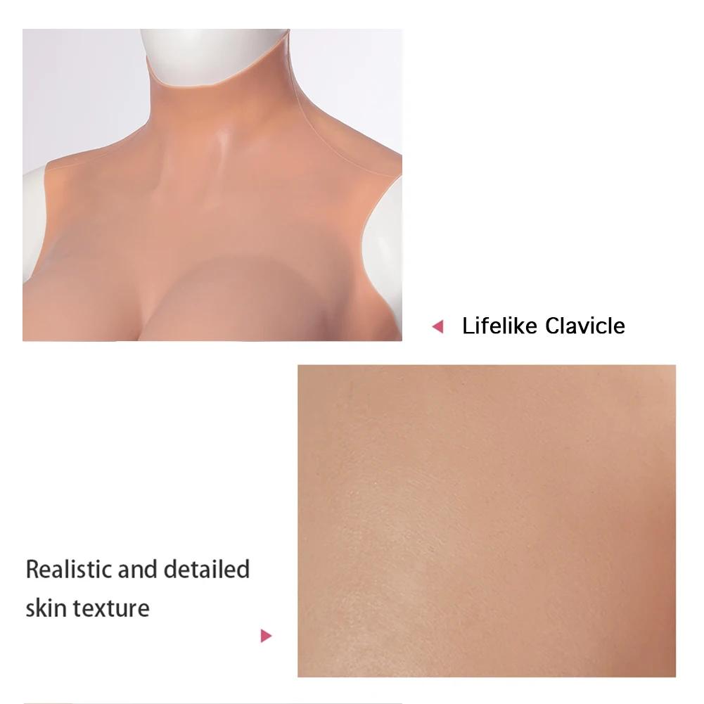 Faux Seins Artificiels en Silicone, Formes Réalistes, pour Crossdresser, Shemale Drag Queen, Transge