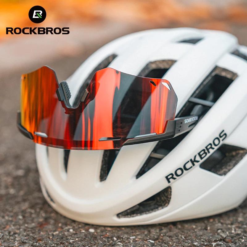 ROCKBROS-Lunettes de soleil polarisées photochromiques, lunettes de cyclisme, lunettes de vélo de ro