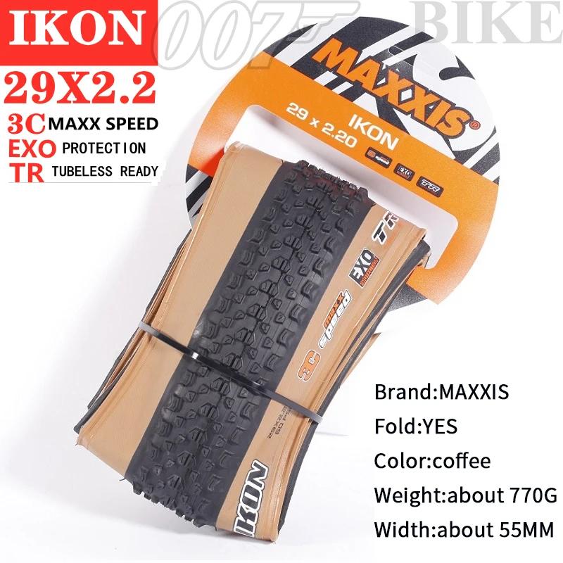 Pneu VTT Maxxis IKON 26/27.5/29 pouces XC 2.0 2.2 2.35 polyvalent toutes conditions