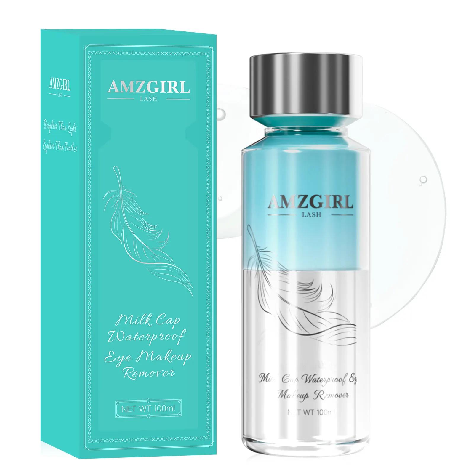 Amzgirl-Démaqucorporelle pour cils 100ml, huile et eau cosmétiques, maquillage doux pour les yeux, p