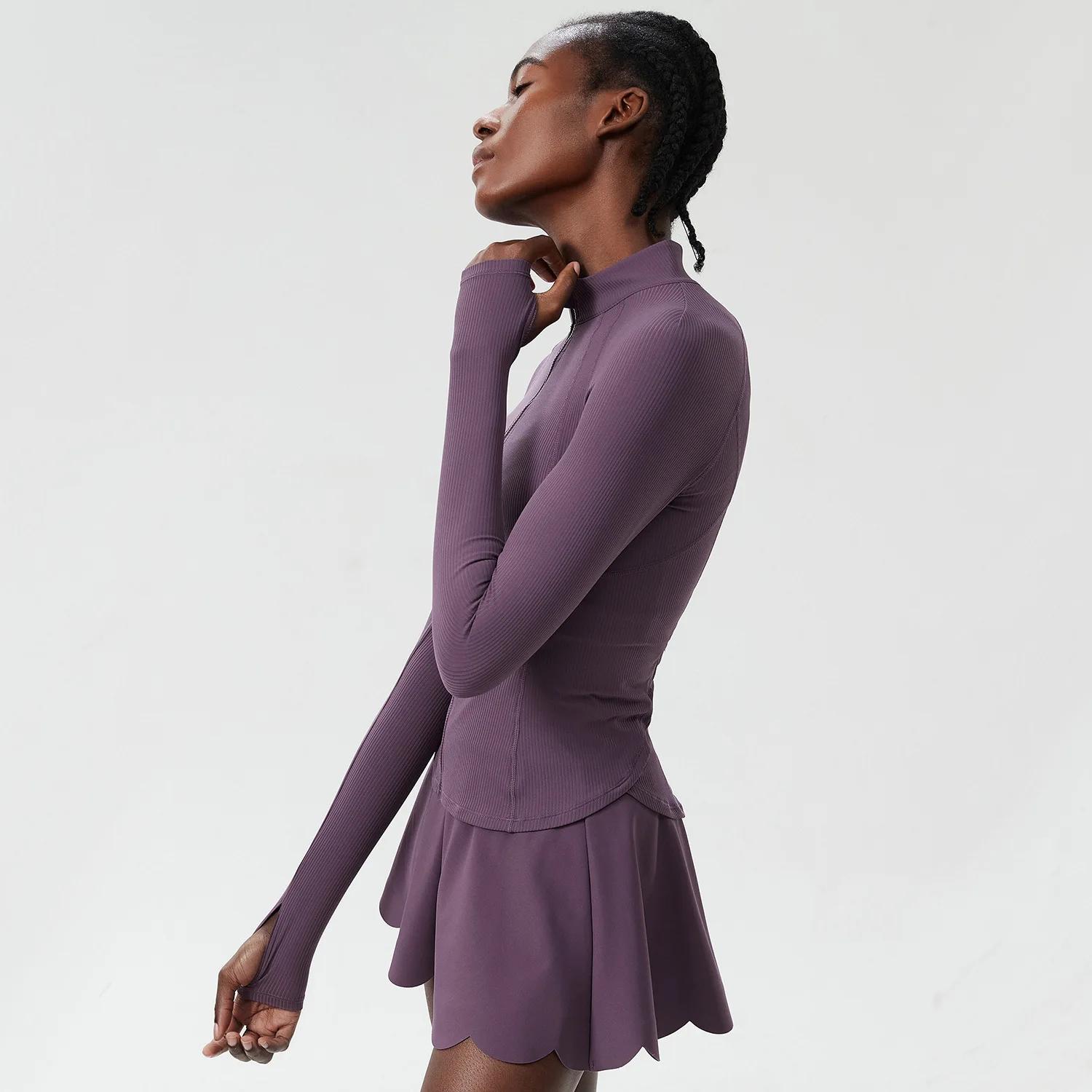 Ensemble de 3 pièces de fitness et de yoga pour femme, vêtements d'entraînement, jupe de tennis, res