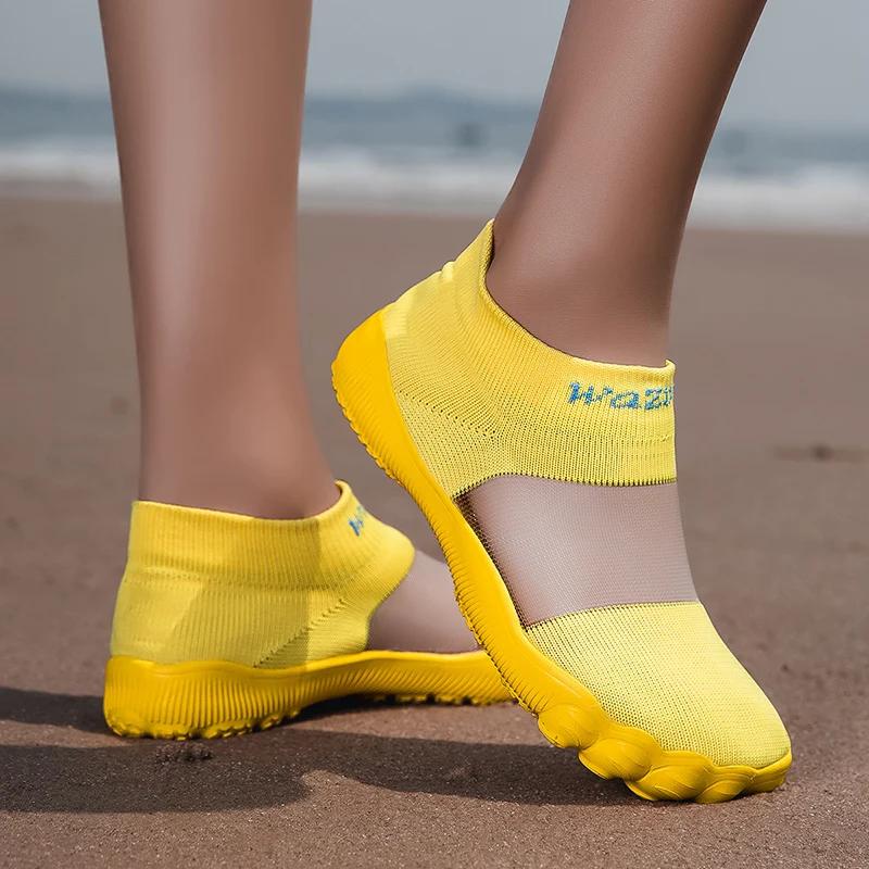 Chaussures d'eau pour femmes et hommes, pieds nus, baskets de plage en plein air à séchage rapide, p