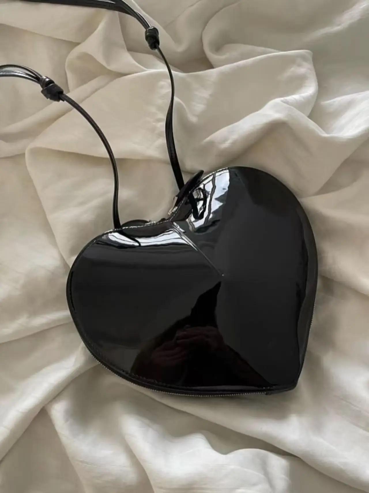 Sac à main haut de gamme 2026, sac en forme de cœur pêche tendance, design de niche, sac élégant, sa