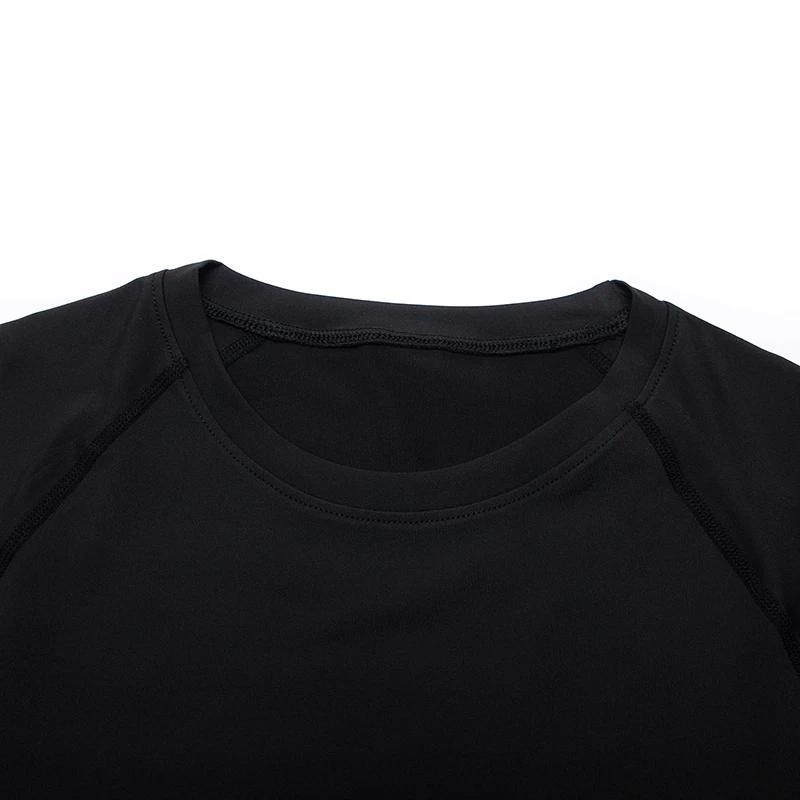 T-shirt compression homme manches courtes 2024 - Sport, fitness, running - Élastique séchage rapide