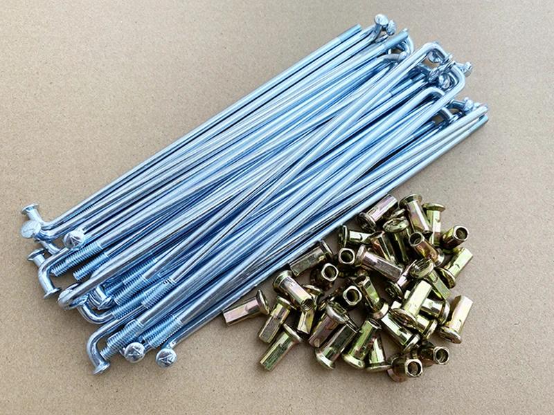 36 pcs/lot rayons de vélo 8G 4.0*125/130 /138/140/145/150/157/162/168/180/191mm rayons de moto vélo