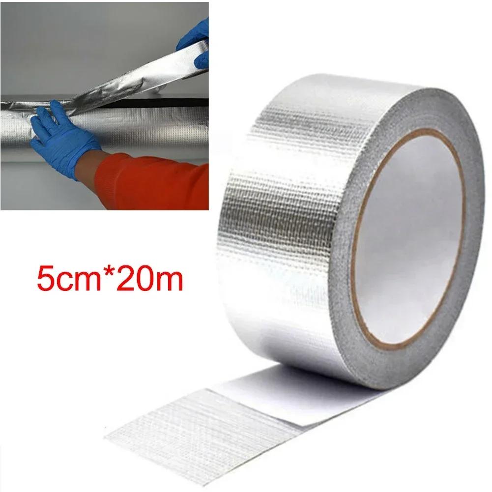 Bande d'isolation thermique pour tuyau d'échappement de moto, 20M x 5cm, enveloppe de collecteur, tu