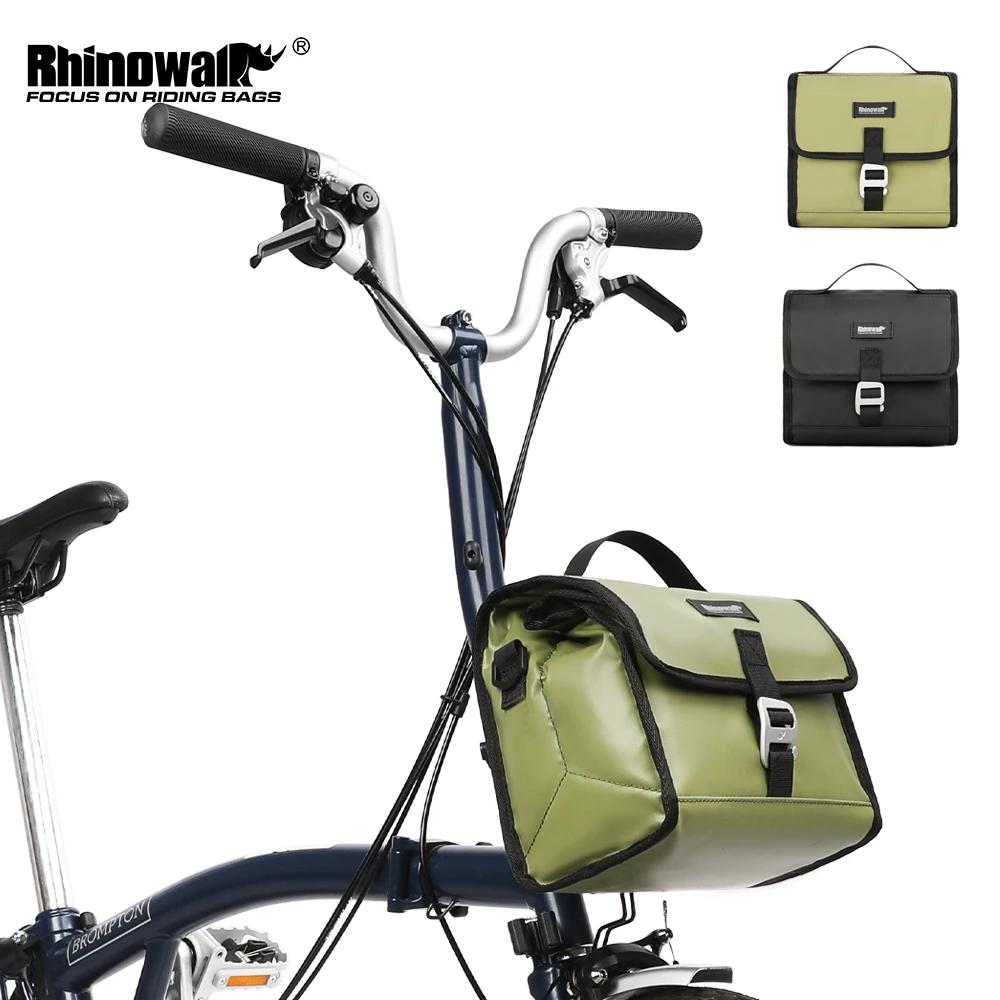 Bal inowalk-Sac de guidon de vélo, grande capacité, étanche, isolé, initié, mini sacoche avant Velo 