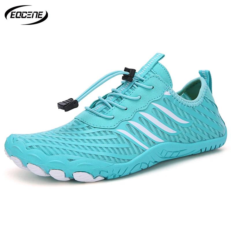 Chaussures aquatiques amphibies EOCENE à séchage rapide pour la plage, la natation, le surf, la rand