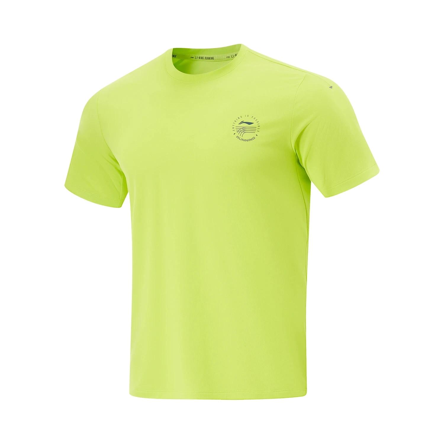 T-shirt course homme Li-Ning AT AIR polyester - Coupe 3D respirant - Professionnel ATSV083