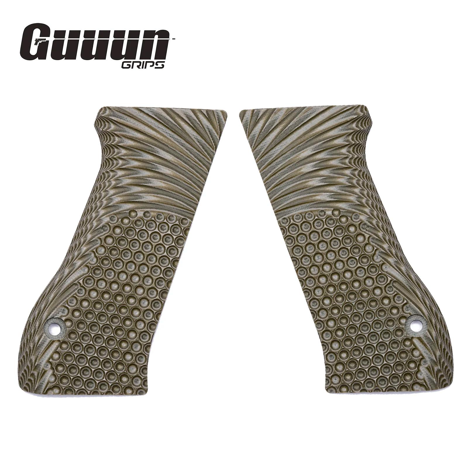 Guuun-Poignées G10 pour Jericho 941 F9 OPS Eagle Wing Bergamo, 5 options de documents