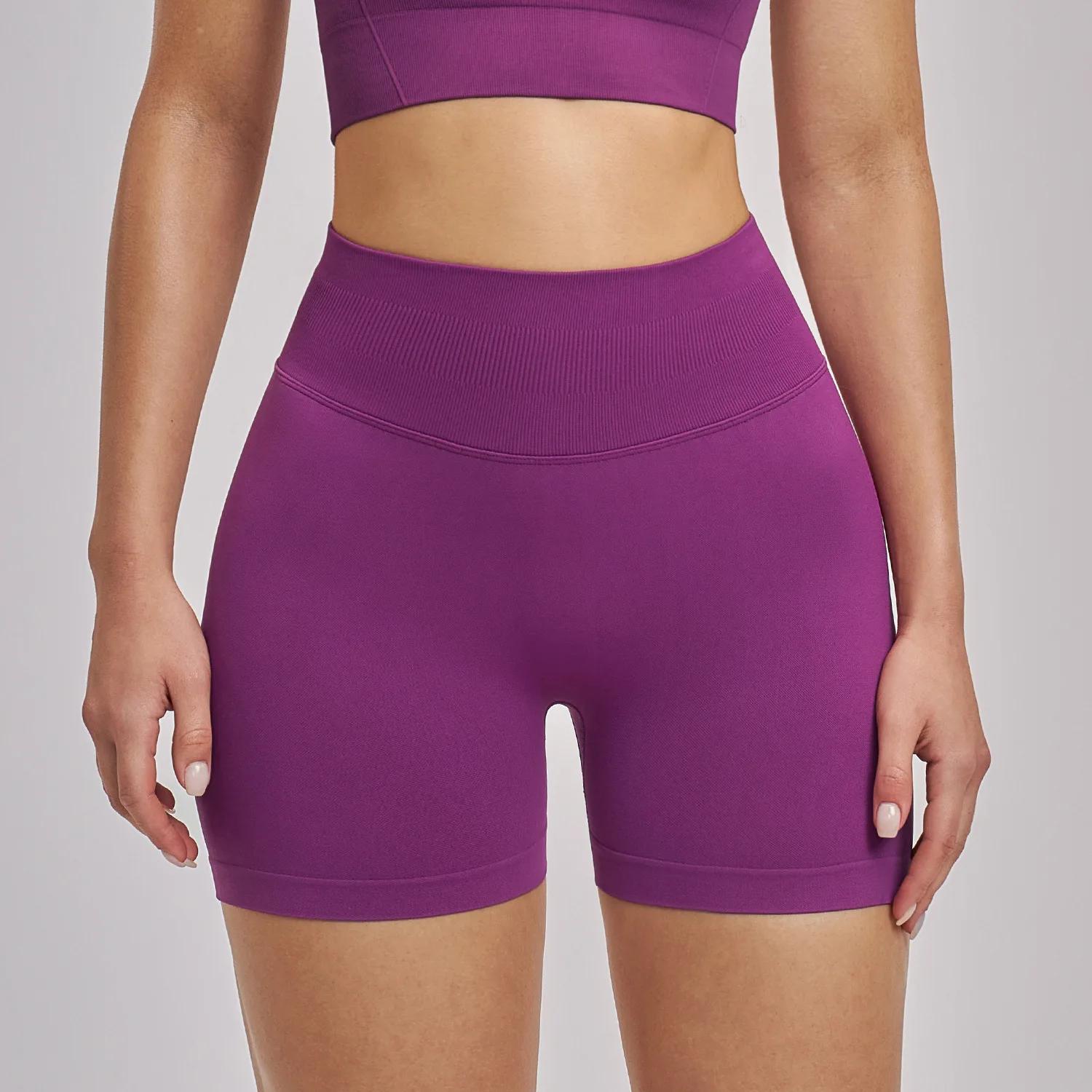 Shorts de yoga pour femmes, shorts de fitness, shorts de course et de cyclisme, leggings de sport re