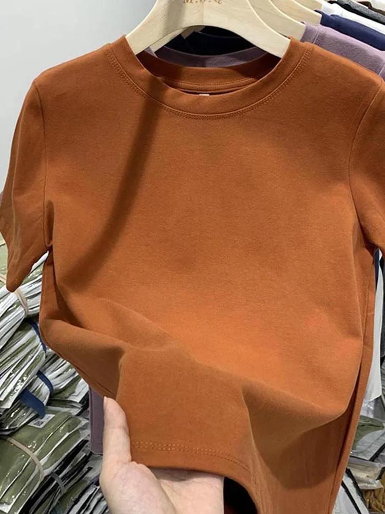 Femmes T-Shirt filles T-Shirt femme vêtements hauts coton T-Shirt femme à manches courtes printemps 