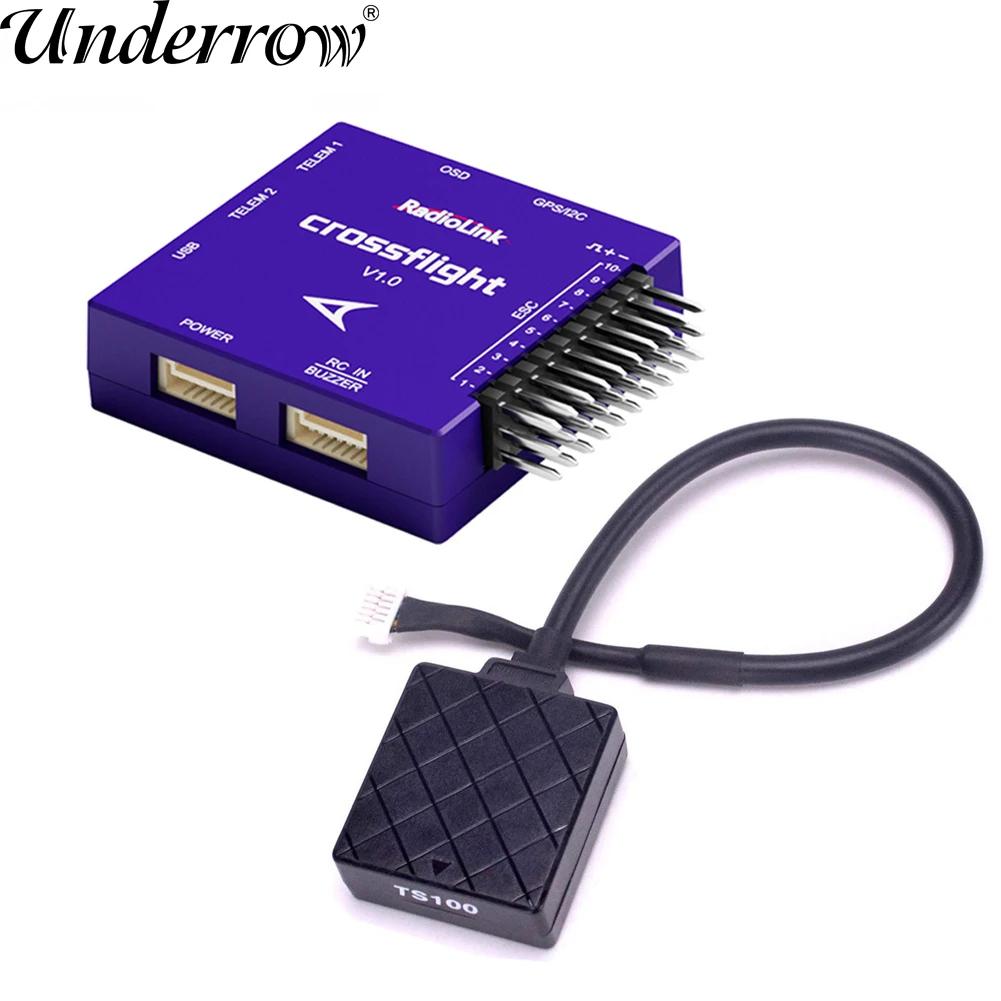 RADIOLINK-Contrôleur de Vol Crossflight avec Mini M8N, GPS 10 Canaux PWM pour Drone, Hélicoptère, Av