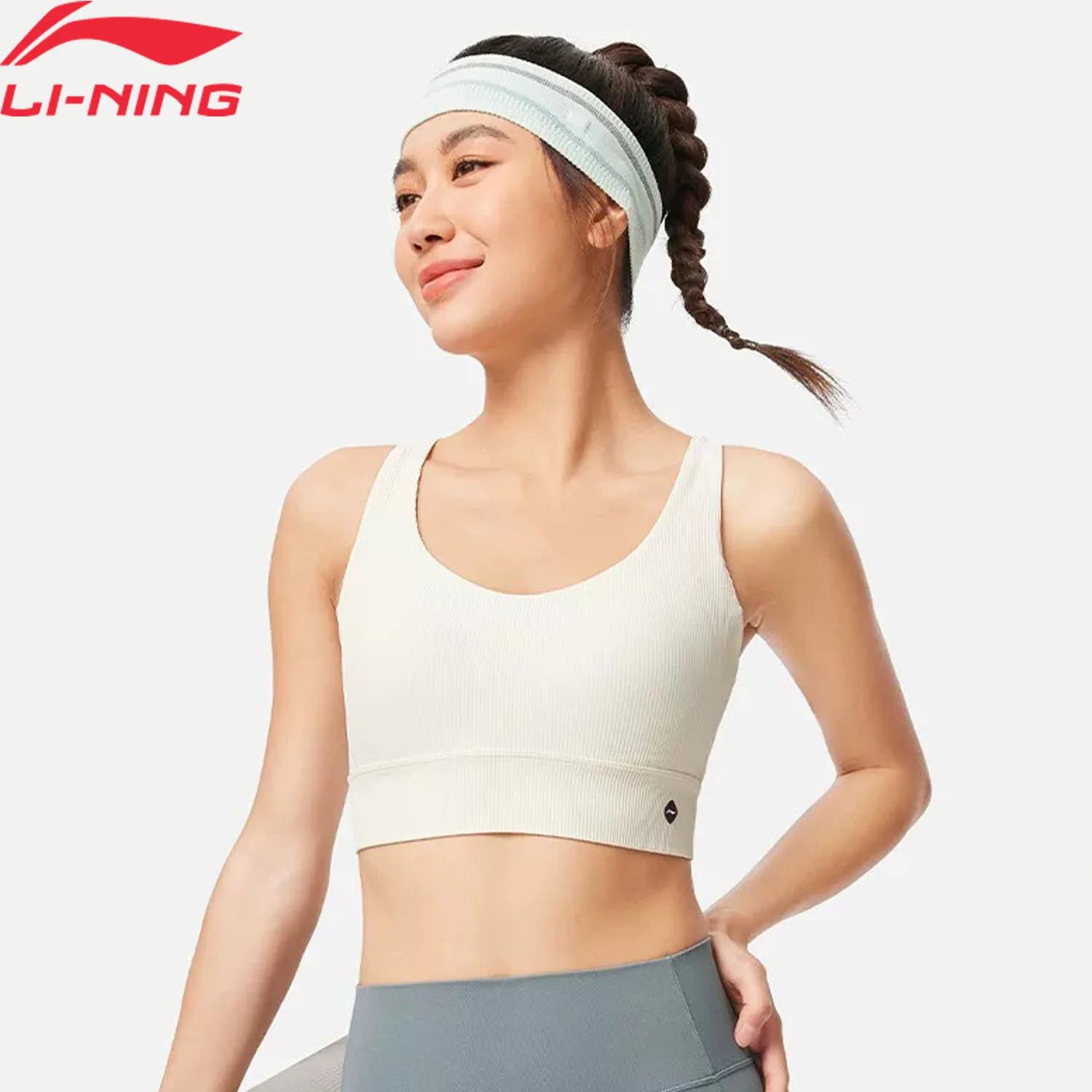 Li-ning soutien-gorge de sport d'entraînement pour femmes à sec FREEZ soutien léger 68% Polyamide 32