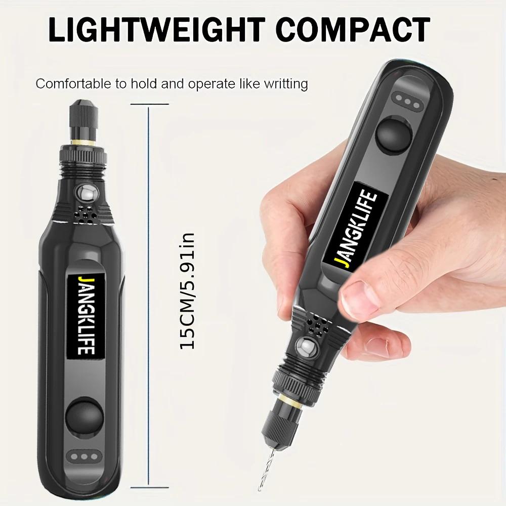 USB Sans Fil Outil Rotatif Kit Bois Gravure Stylo BRICOLAGE Pour Bijoux En Métal Verre Mini Perceuse
