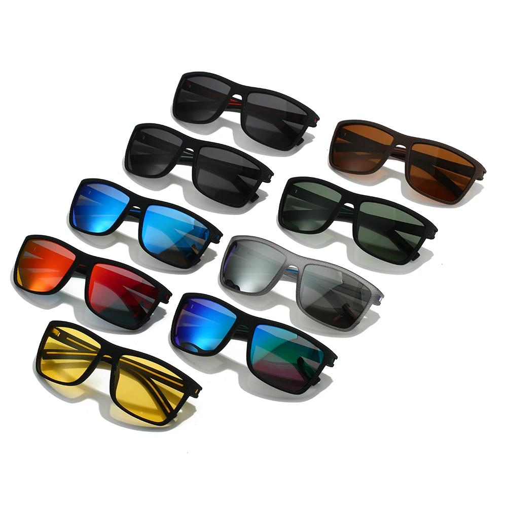 1/2 pièces lunettes de soleil hommes polarisées femmes UV400 lunettes de soleil lunettes de pêche lu