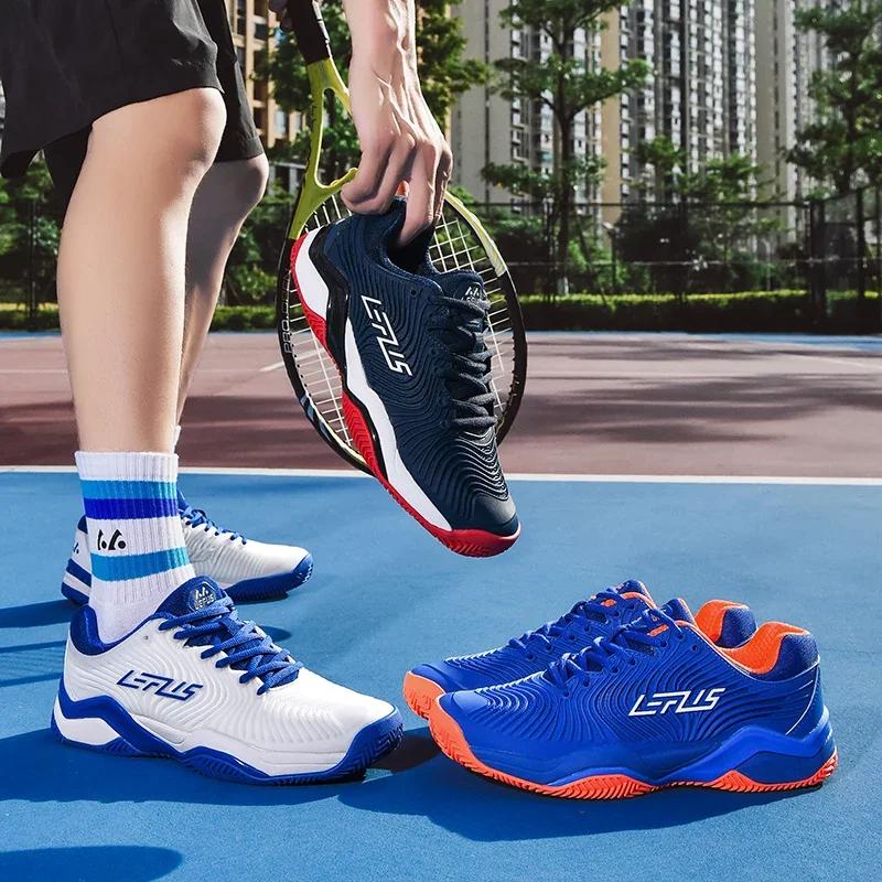 Chaussures de tennis de table respirantes pour couple - Baskets professionnelles pour volley-ball et badminton mixte