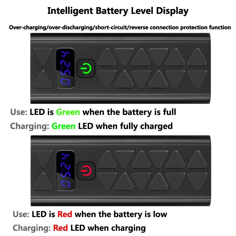 Lumière avant de vélo 5000Lumen, lampe de poche étanche 10000mAh, charge USB, lampe de vélo VTT, acc