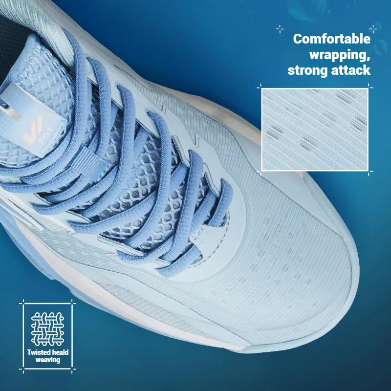 361 degrés BIG3 6.0 chaussures de sport de basket-ball pour hommes résistant à l'usure antidérapant 