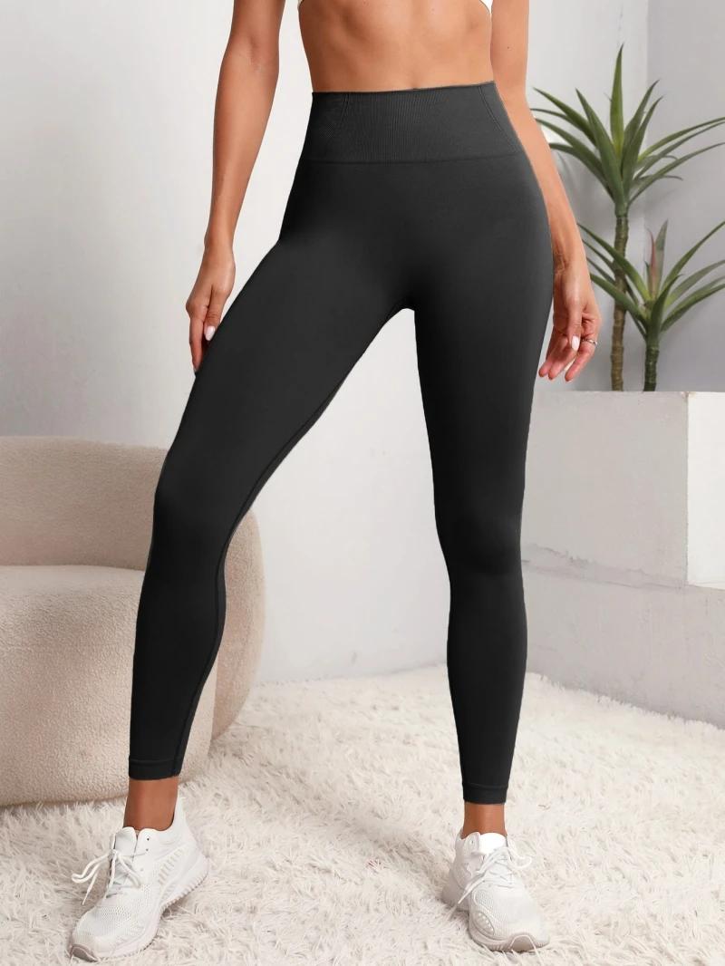 Leggings de sport sans couture taille haute pour femmes - Yoga, fitness et remise en forme confortable