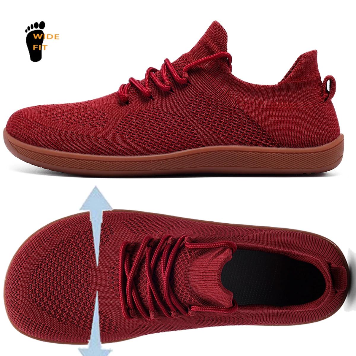 Chaussures pieds nus minimalistes unisexes, légères et respirantes, semelles zéro, chaussures de cou
