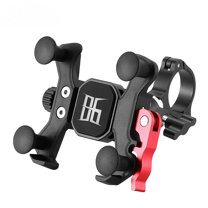 Support de téléphone pour vélo, accessoires de vélo, support réglable pour moto, 360° °   Clip GPS r