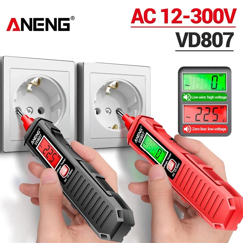 ANENG-Testeur de stylo électrique intelligent portable VD807, outils de détection de fil sans contac