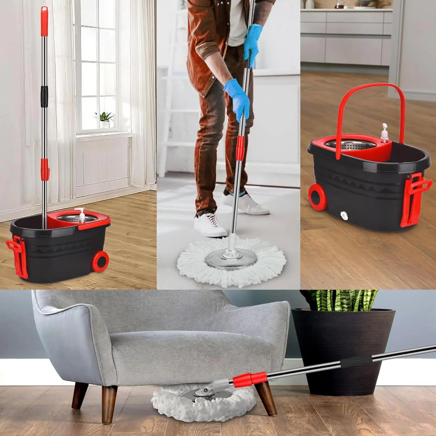 Vadrouille rotative à 360 ° E27, système d'enveloppes, E27 avec roues et 61 en effet/155cm, poignée 