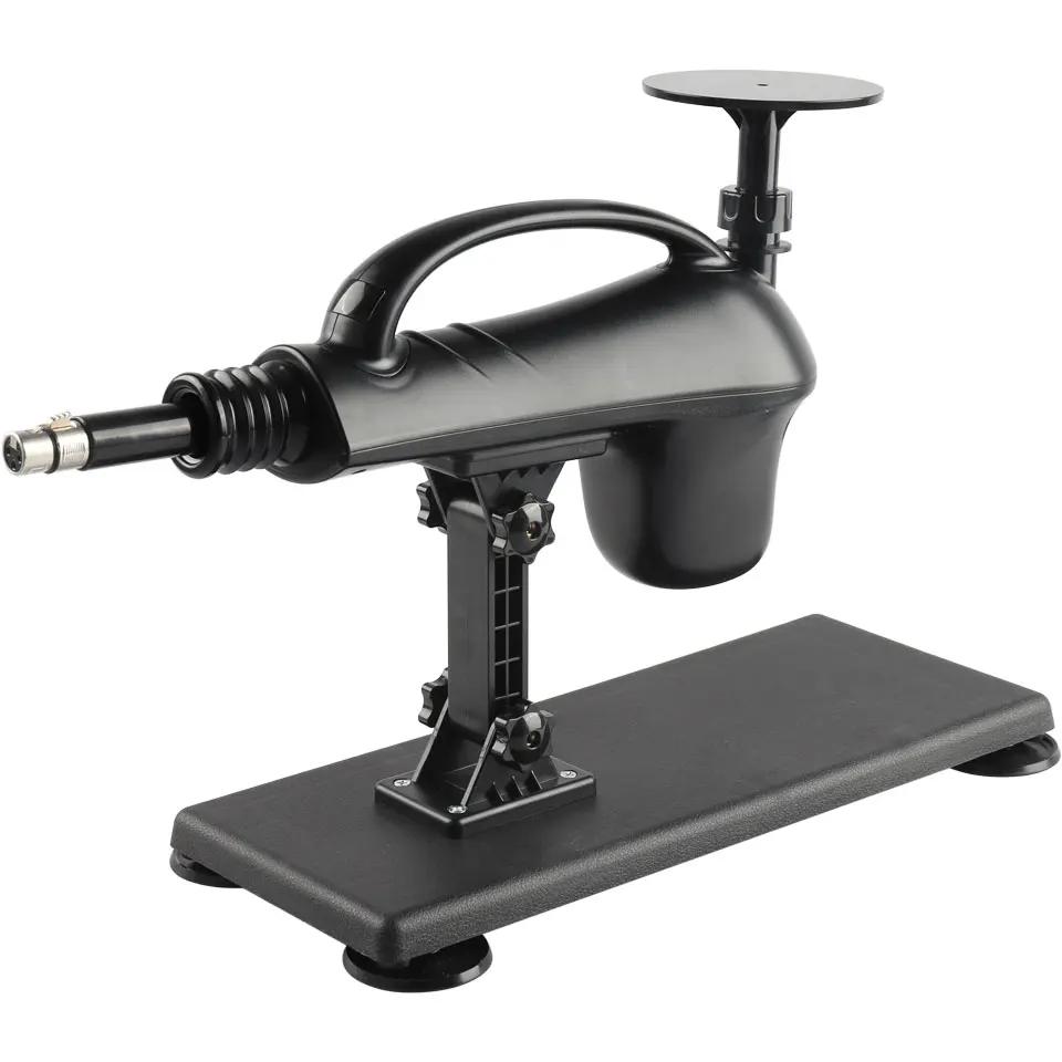 Fredoch Mini Machine sexuelle automatique avec accessoires de gode noir pour hommes et femmes jouets