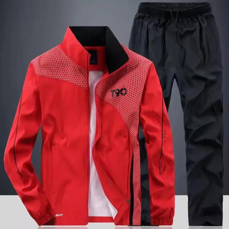 Ensembles de vêtements de sport pour hommes, nouvelle collection printemps-automne, survêtement de s