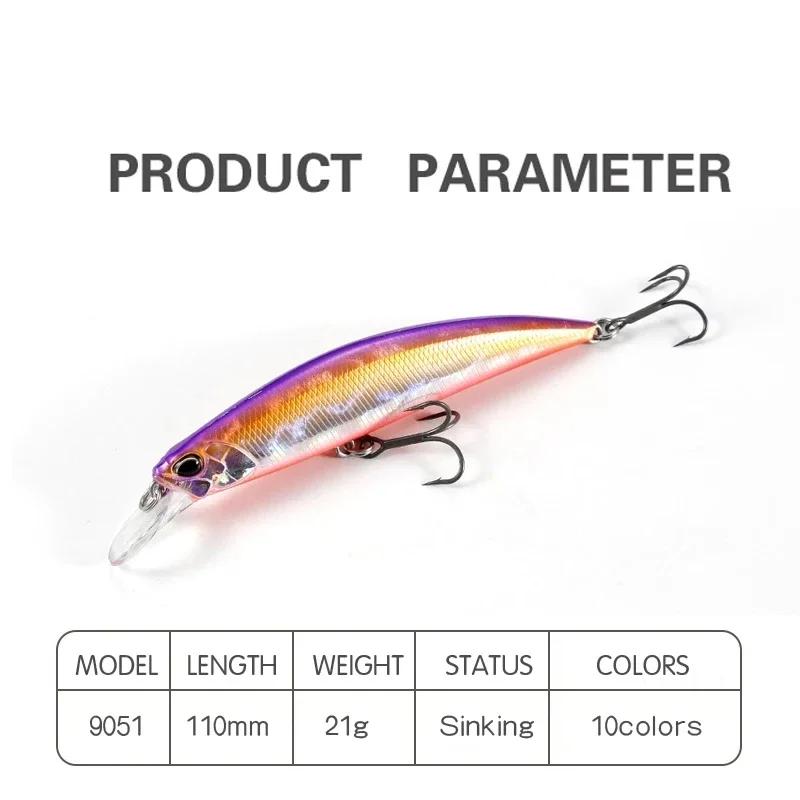 Leurre méné Spearheadd Ryuki 95S Wobbler pour la traîne 9.5 cm 15g appât de pêche au bar Wobbler lon