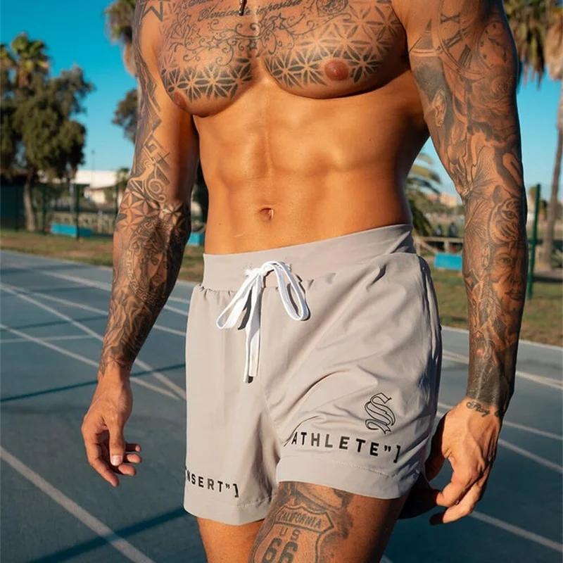 Shorts sport homme été 2026 respirants - Jogging basketball running - Séchage rapide confort