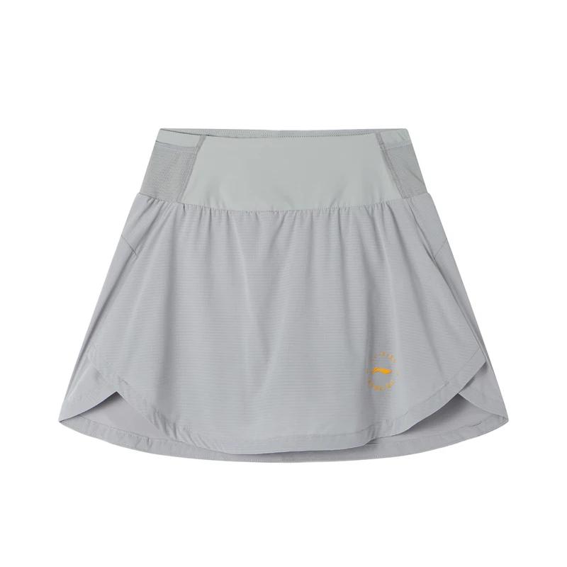 Li-Ning Jupes courtes de course pour femmes AT DRY Coupe régulière Confortables Respirantes Couleur