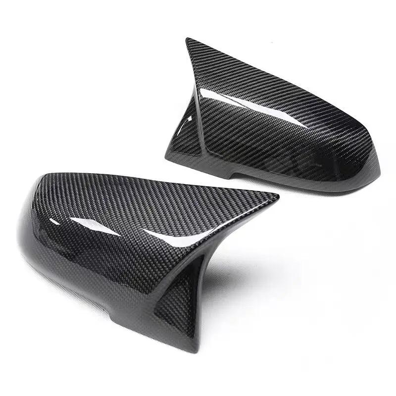 Capuchon de rétroviseur noir carbone, BMW Série 1, 2, 3, 4, X, M, 220i, 328i, 420i, F20, F21, F22, F