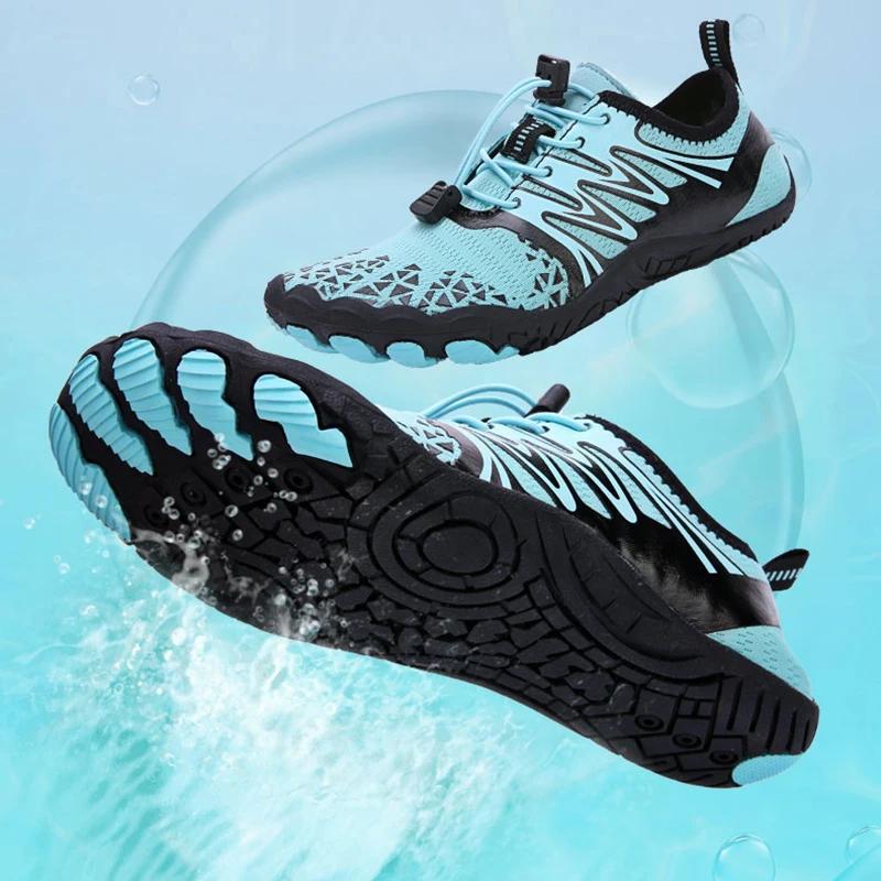 Chaussures aquatiques EOCENE hommes femmes - Séchage rapide pour plage, natation, randonnée et sports nautiques