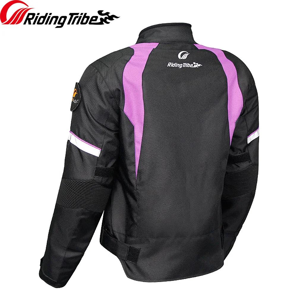 Femme moto veste d'hiver thermique coupe-vent vêtements corps équitation manteau de sécurité coussin