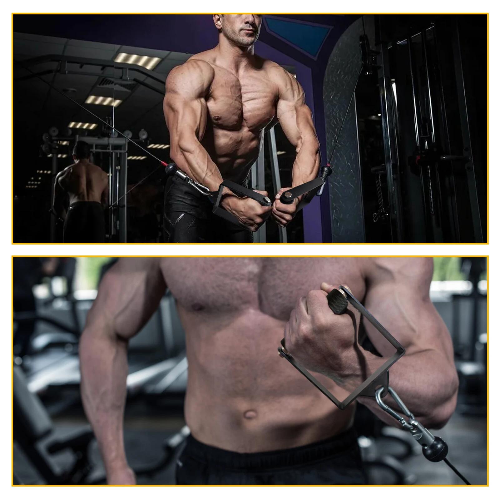 Poignée de bras Deadlift pour la musculation, exercice de lutte contre la graisse, LAT Pulldown, acc