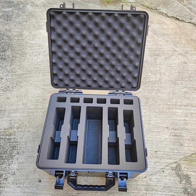 Boîte de sécurité étanche antichoc tactique compatible Glock G17 G19 modèle 4 bits 6 bits