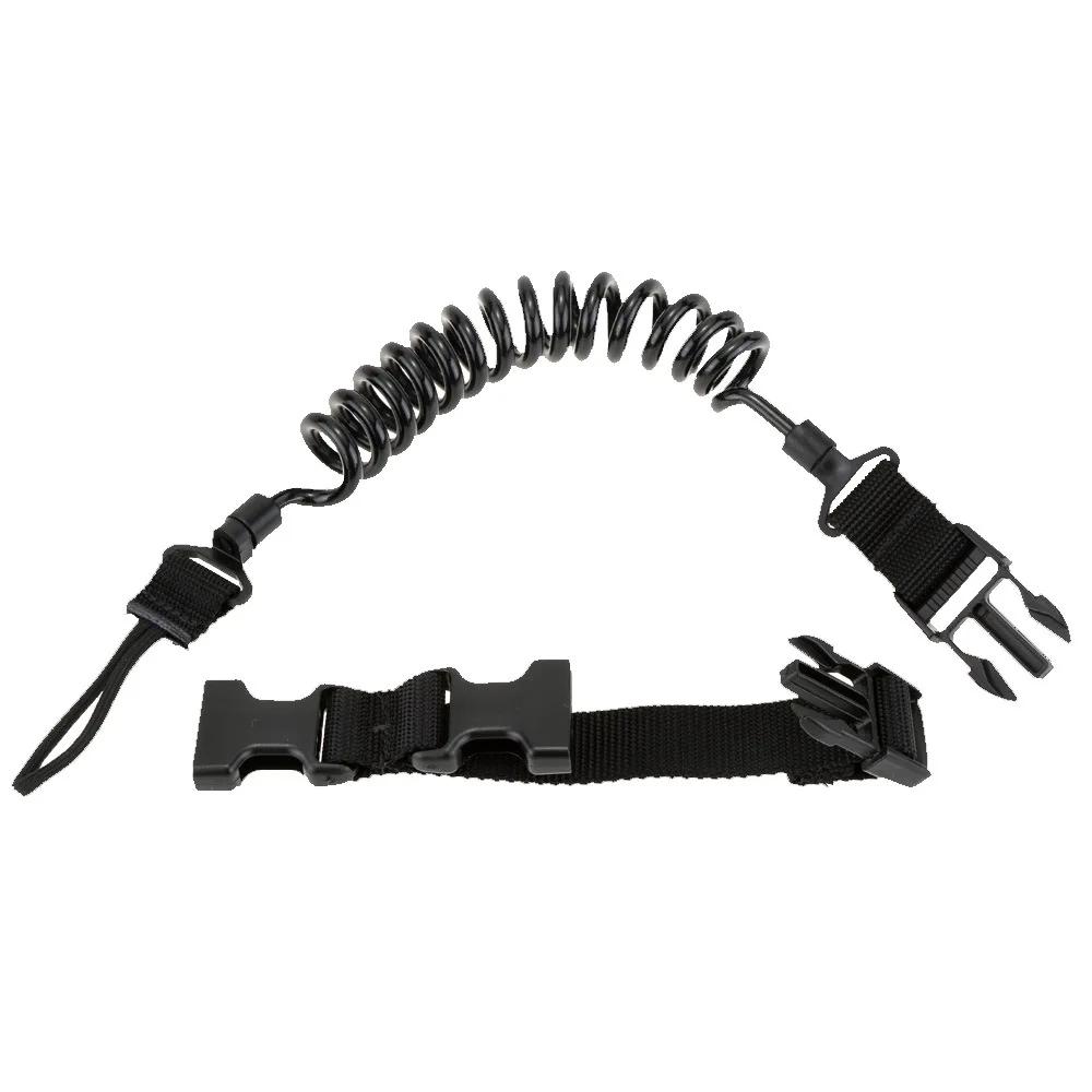 Lanière à ressort militaire polyvalente, lanière sécurisée pour odor, sangle de fusil, accessoires d